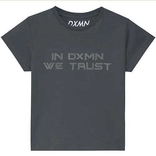 DXMN Clothing "IN DXMN WE TRUST" Baby tee