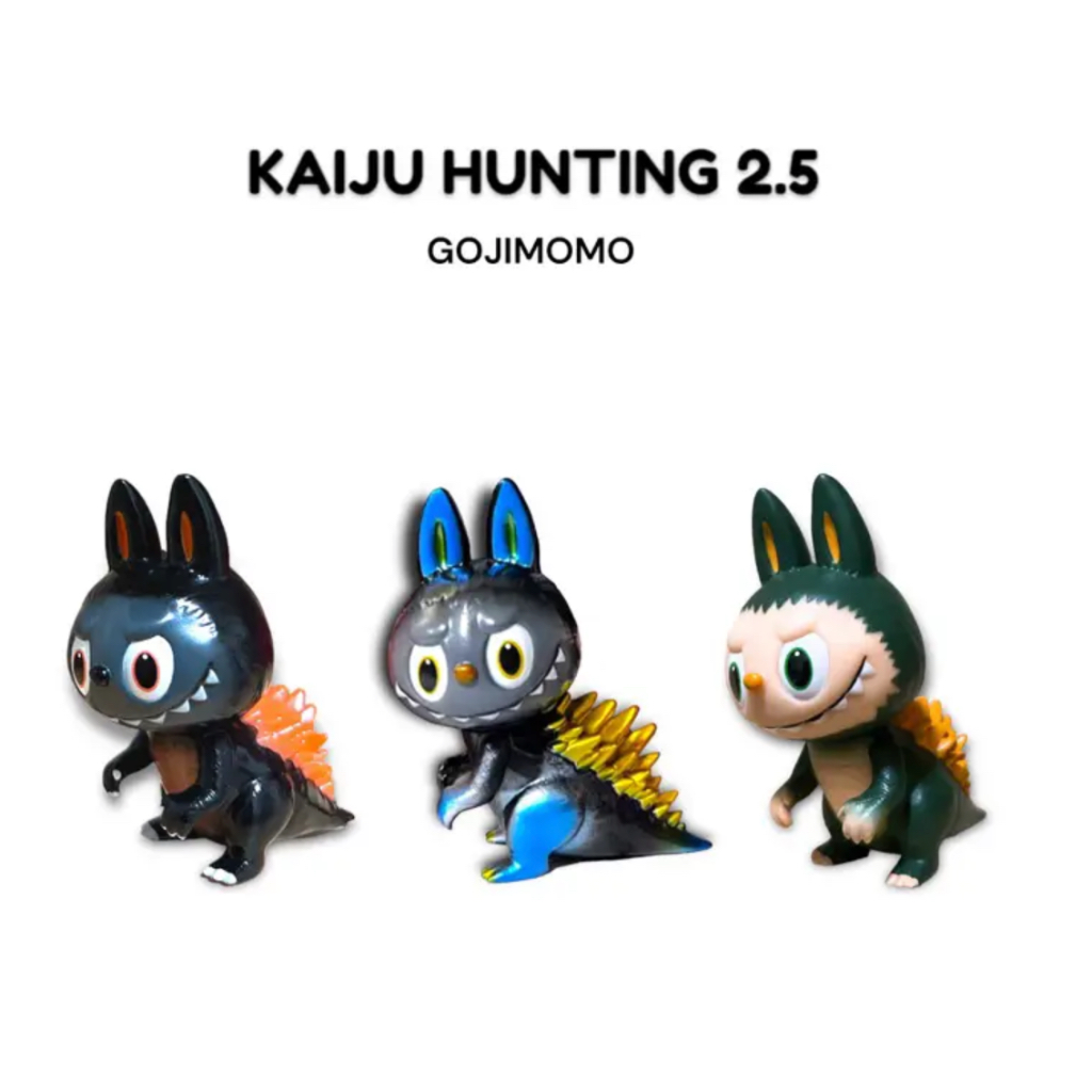 🌈 พร้อมส่ง 🚚 ตัวแยก Labubu Gojimomo 3 สี Kaiju Hunting Ver.2.5 แท้💯