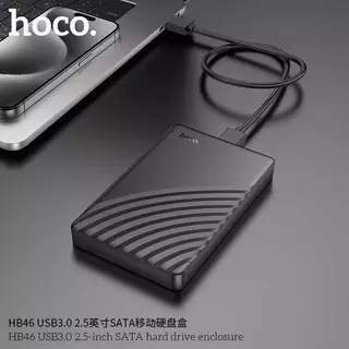 Hoco HB46 กล่องใส่ฮาร์ดดิส 2.5 นิ้ว USB3.0 รองรับความจุสูงสุด 6TB SATA to Micro B EXternal HDD