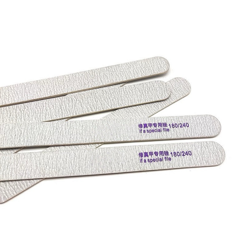 ตะไบเล็บแบบบาง2หน้า 10ชิ้น 100/180,180/240