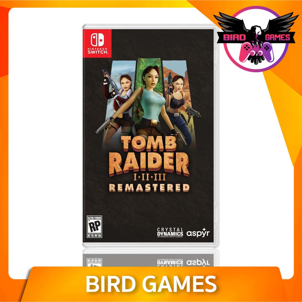 Nintendo Switch : Tomb Raider I-III Remastered [แผ่นแท้] [มือ1] [Tomb Raider 1-3 Remastere