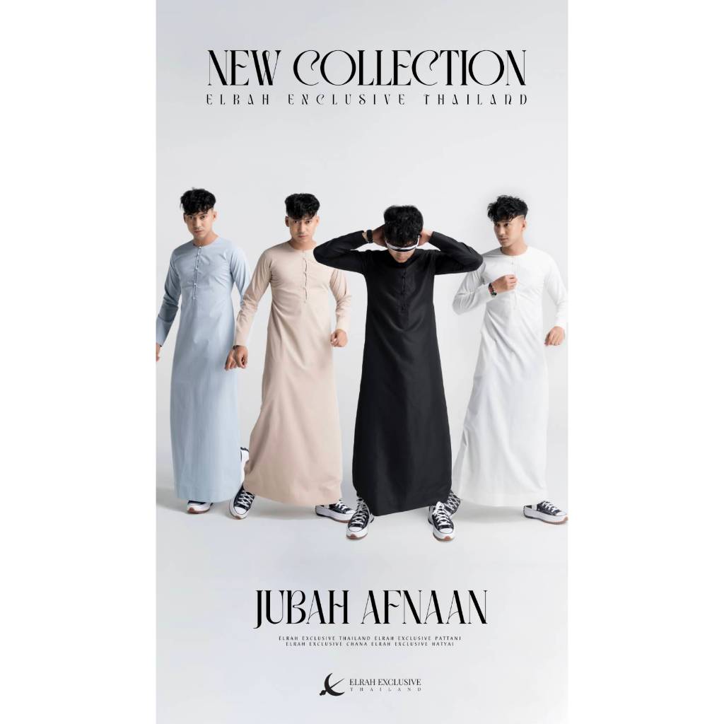 Jubah Afnaan - Elrah Exclusive