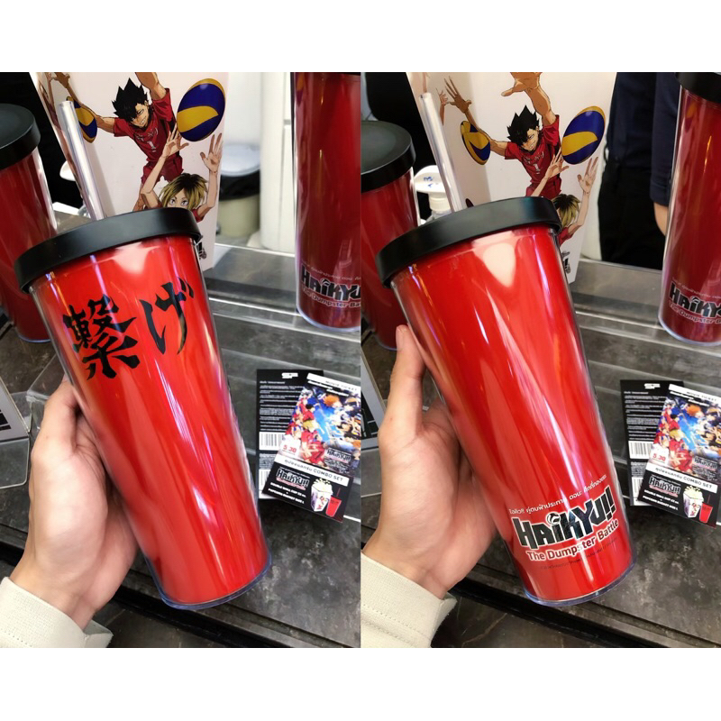 แก้วน้ำ Haikyu!! The Dumpster Battle ไฮคิว!! คู่ตบฟ้าประทาน จาก SF Cinema