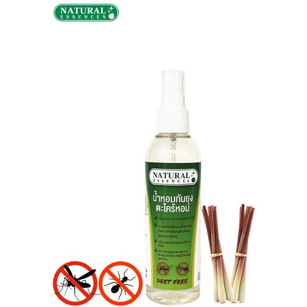 น้ำหอมกันยุงตะไคร้หอม Natural Essences 120 มล.