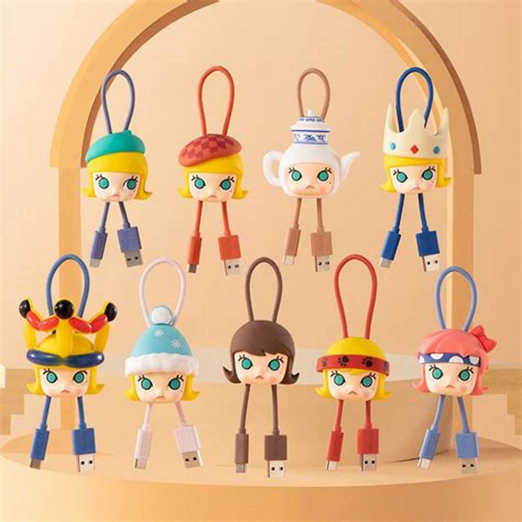 สายชาร์จ USB Type-C POP MART Molly Imaginary Serie Series Phone Cable
