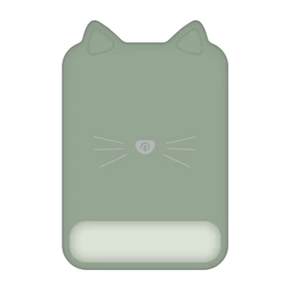 MOFii KITTIE CAT Wristrest Mouse Pad แผ่นรองเมาส์เพื่อสุขภาพ น้องแมวสุดน่ารักสีสันพาสเทล ละมุนต่อใจ