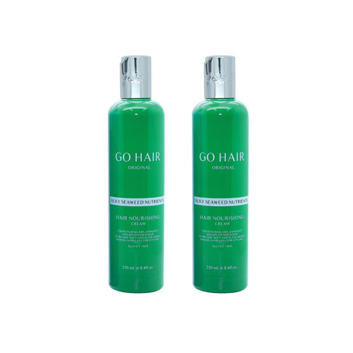 Go Hair Silky Seaweed Nutrients 250 ml. โกแฮร์ ซีวีส แฮร์ เทอราพี (แพ็คคู่) (40016)