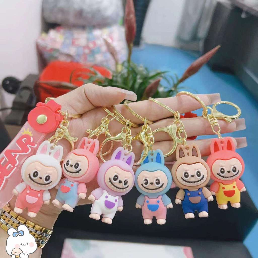 🔥ตัวใหญ่ 90แบบ พวงกุญแจกระเป๋าใส่เหรียญลายการ์ตูนใหม่ New cartoon wallet keychain for bag YSK