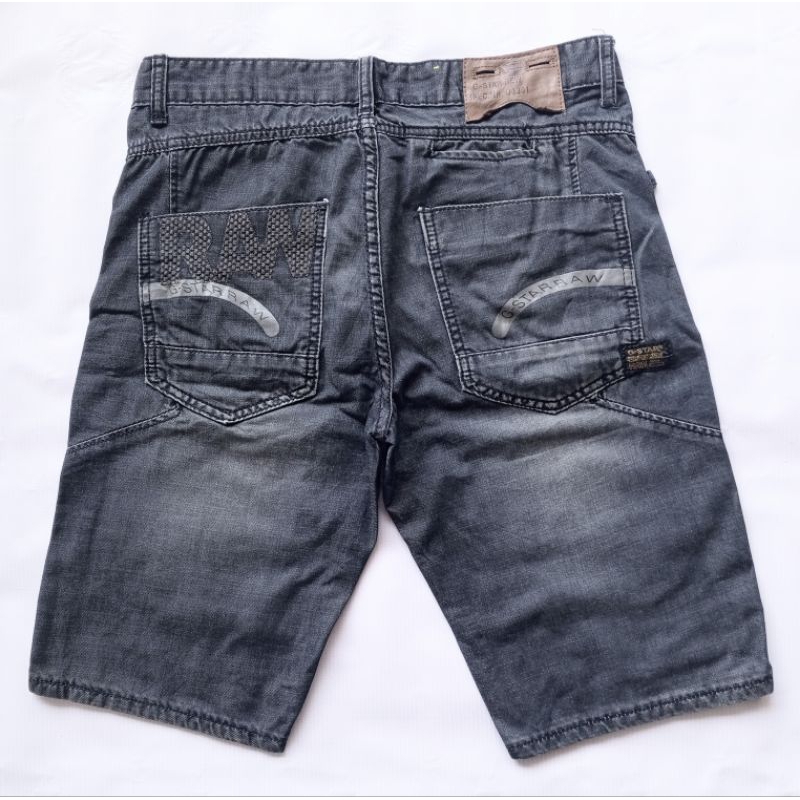 G-Star Raw D3301 เอววัดจริง 34" สีดำเทา