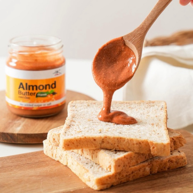 ใหม่! Almond Butter รสชาไทย ไม่ใส่น้ำตาล ไม่ใส่เกลือ