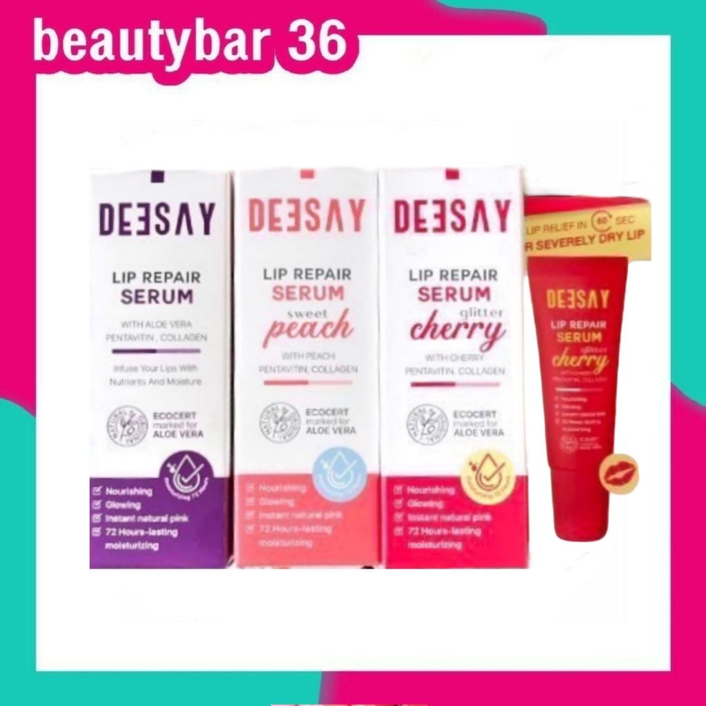 สีใหม่ Deesay Lip Repair Serum ลิปแก้ปากดำ บำรุงริมฝีปาก ลิปมัน ครบสี ล๊อตใหม่ล่าสุด
