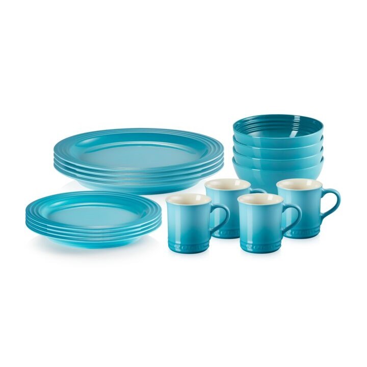 ชุดเซ็ตเซรามิคใหญ่ 16ชิ้น  Set of 16 Vancouver Dinnerware