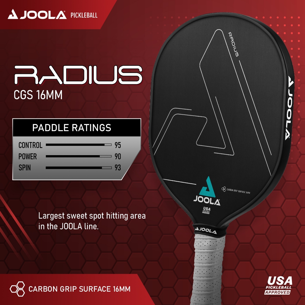 JOOLA Radius CGS 16 Pickleball Paddle