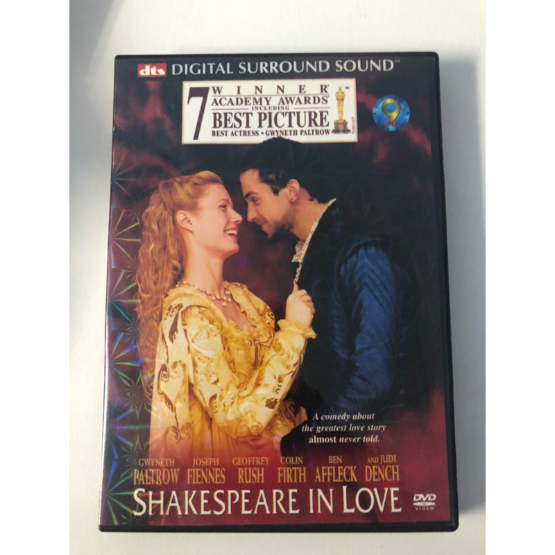 DVD ดีวีดี Shakespeare in Love (1998) [กำเนิดรักก้องโลก] มือสอง