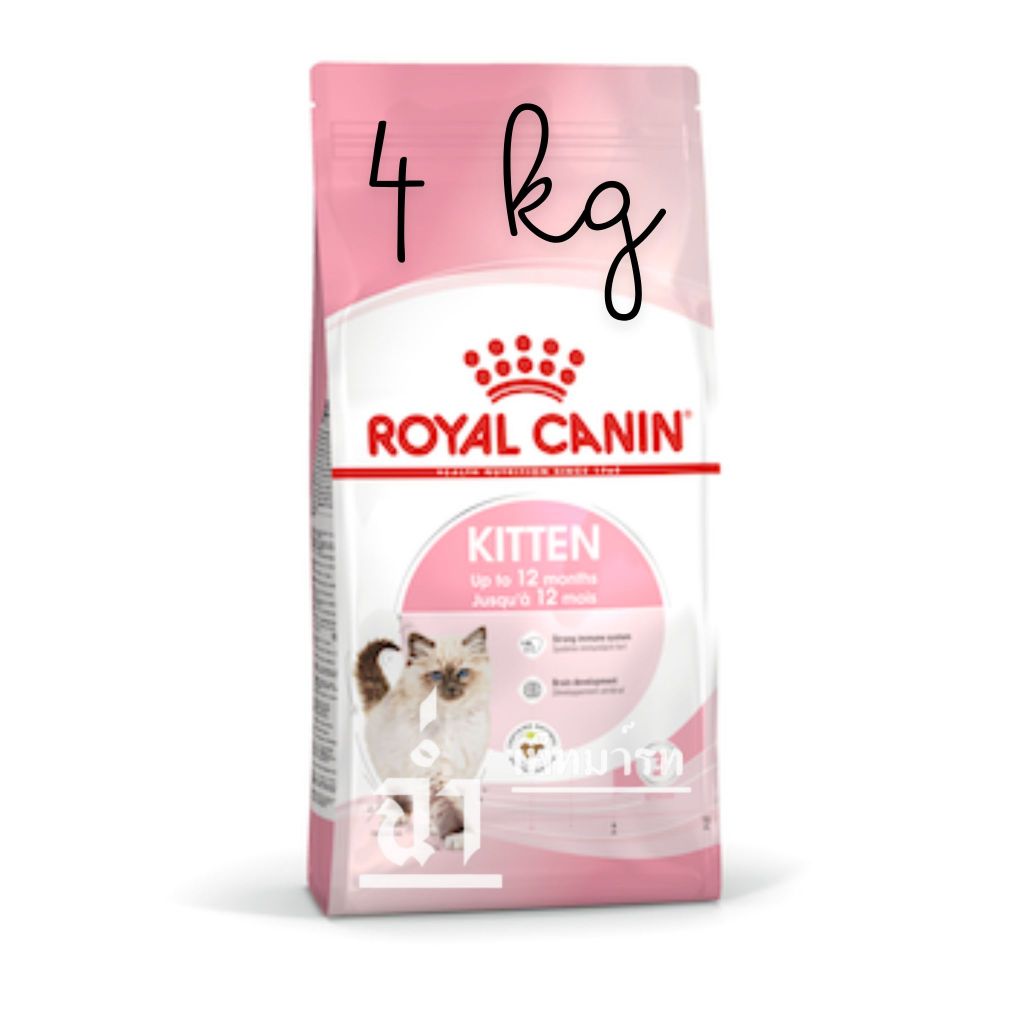 Royal Canin Kitten 4 kg อาหารเม็ดลูกแมว อายุ 4-12 เดือน