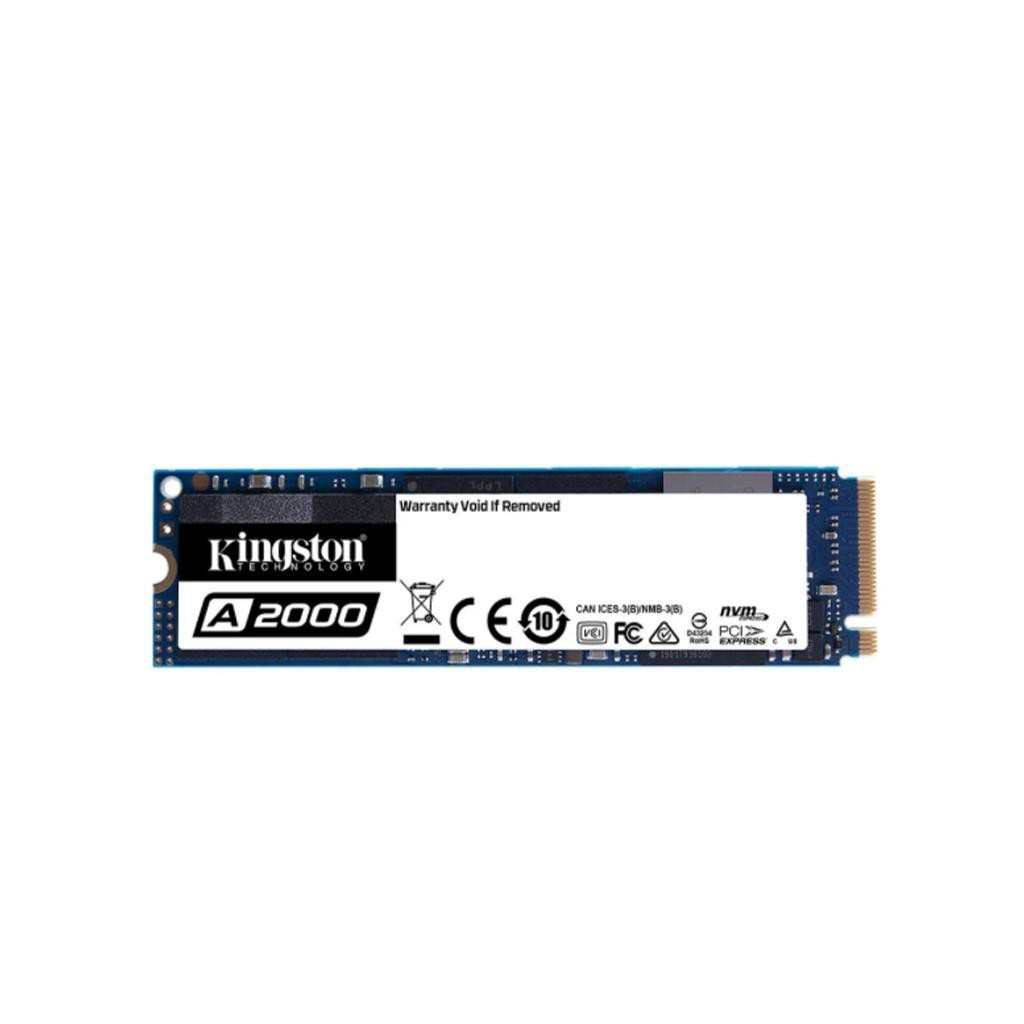 KINGSTON A2000 (SA2000M8/250G) SSD (เอสเอสดี) PCIe/NVMe M.2 2280 250GB/Sequential Read Up to 2,000 M