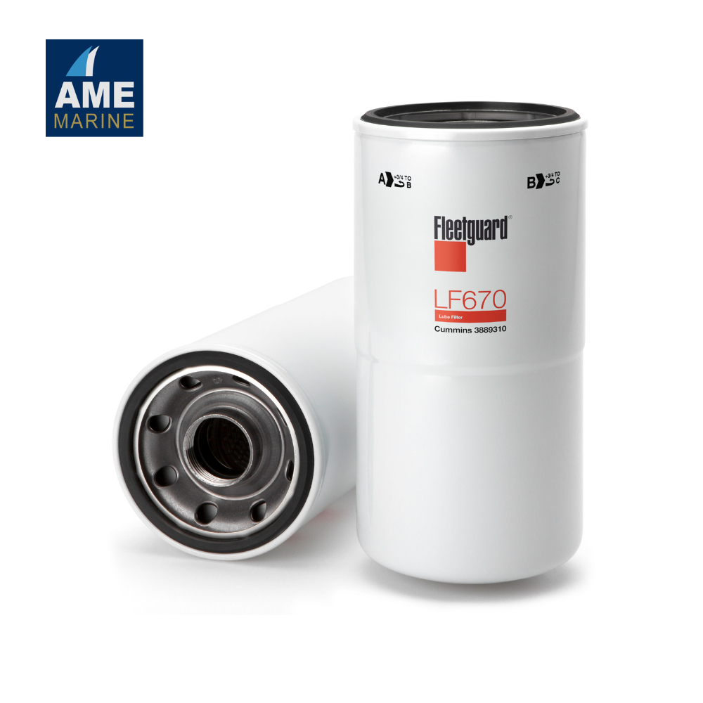 Oil Filter Fleetguard LF670 กรองน้ำมันเครื่อง