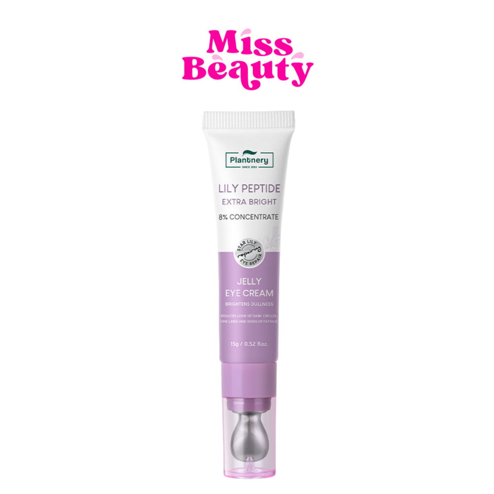 Plantnery Lily Peptide Extra Bright Eye Cream 15g แพลนท์เนอรี่ ลิลลี่ เปปไทด์ เอ็กซ์ตร้า ไบร์ท อาย ครีม