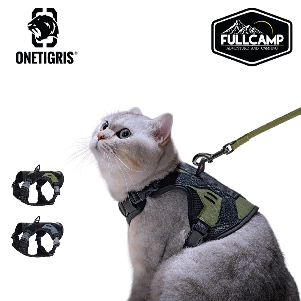 OneTigris WHISKER WOODS Cat Harness Set เสื้อรัดอกแมว ชุดแมว ชุดสุนัขขนาดเล็ก