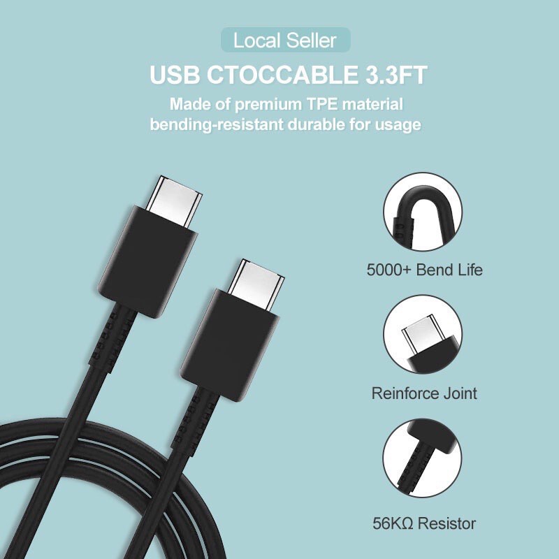 Taokinall ชุดชาร์จ SSG 25W [ หัวชาร์จ+สายชาร์จ ] Type c to Type c ชุดเครื่องชาร์จ เร็วพิเศษ Super Fast Charging - รูปที่ 2