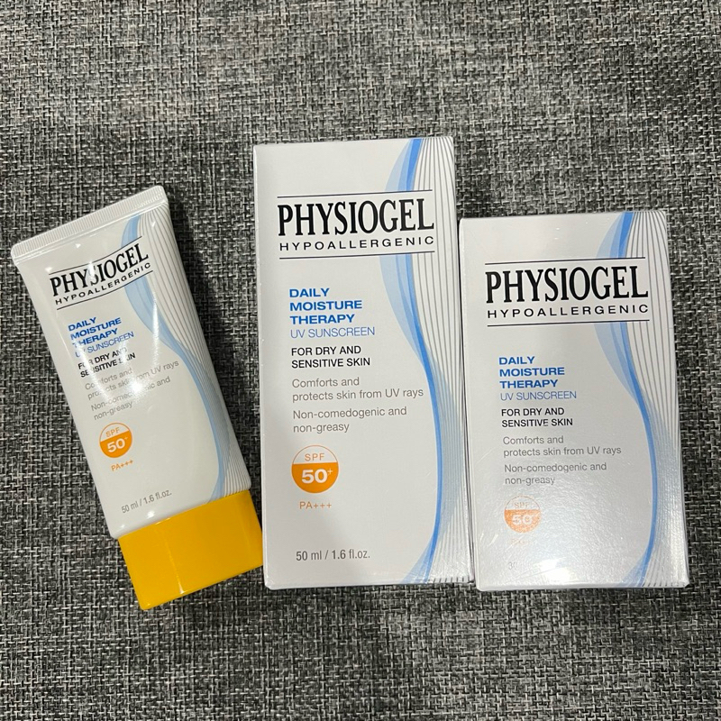 (ฉลากไทย ของแท้ค่า ) Physiogel Daily Moisture Therapy UV Sunscreen SPF50+ PA+++ (30/50ml)