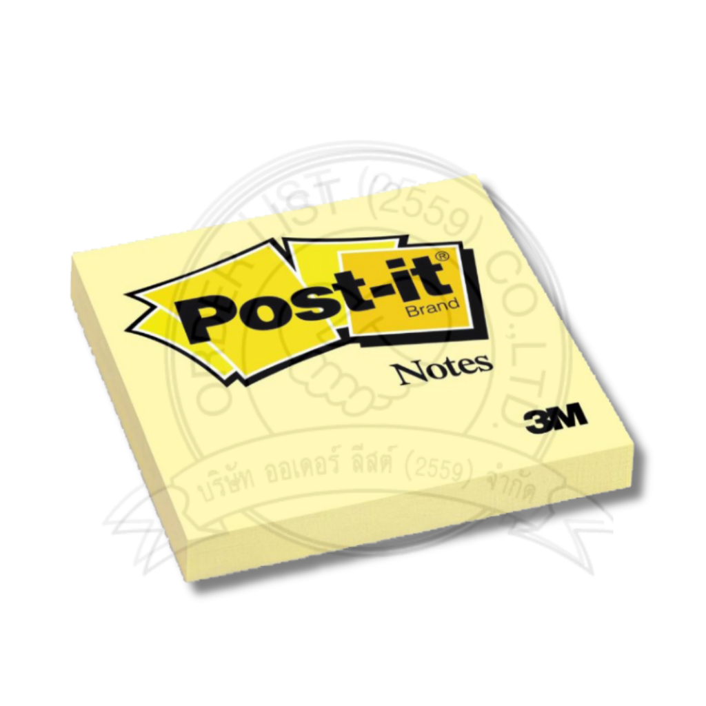 🔥ถูกที่สุด🔥Post-it  3M โพสต์อิท โพสอิท โน้ต รุ่น 654 ขนาด 3x3 นิ้ว สีเหลือง (100 sheet) - รูปที่ 4