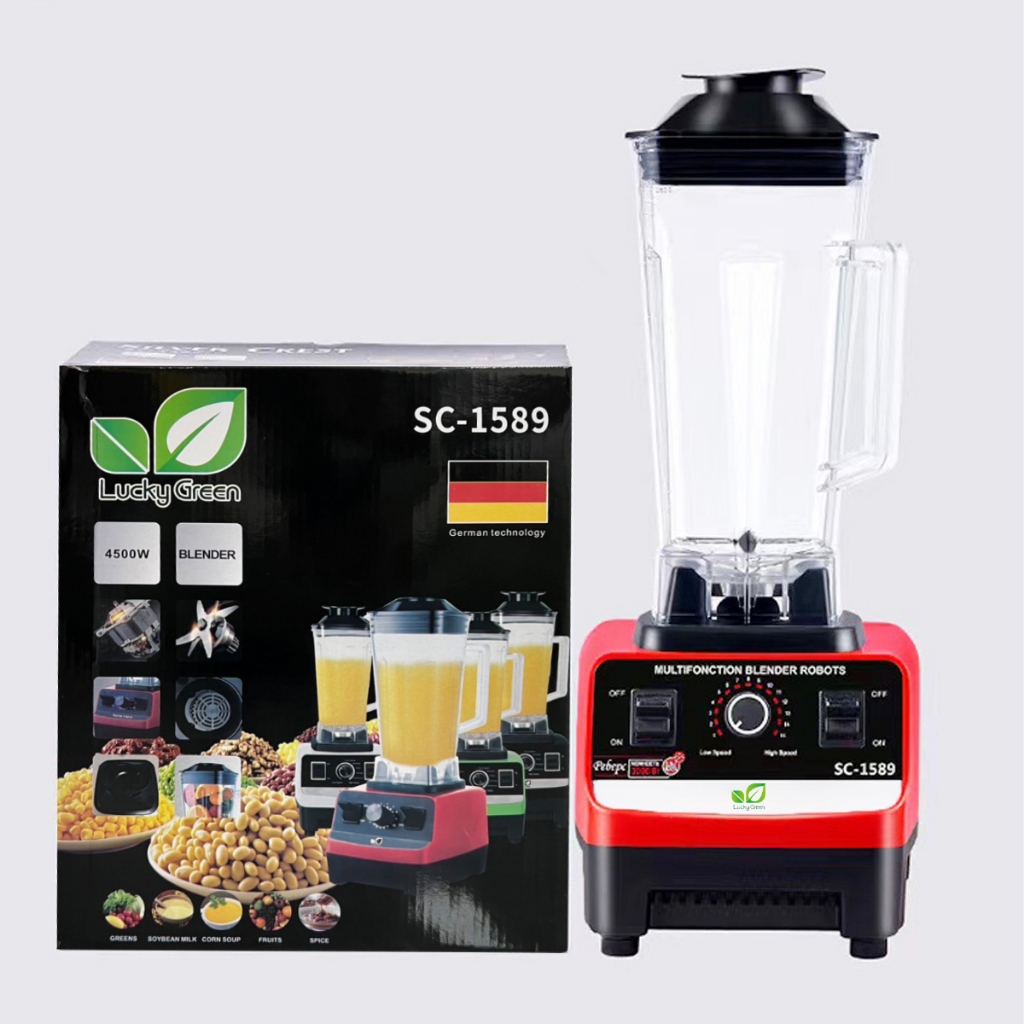 เครื่องปั่นน้ำผลไม้ราคาถูก 2.0L 4500w Lucky Green BLENDER-01 – โปรปัง