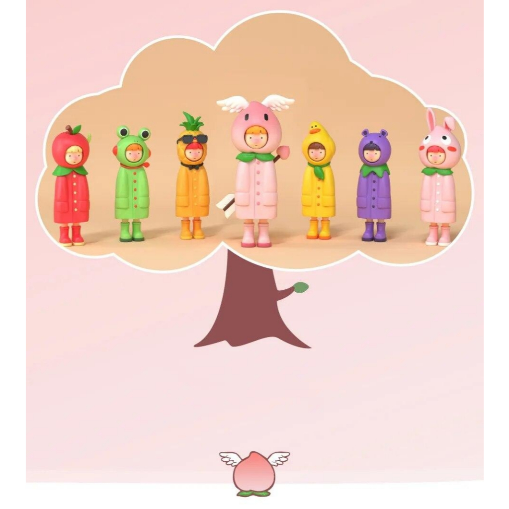 [จุ่มเดี่ยว] โมเดล Sosim World Escape Room Fruit