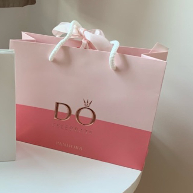 ถุงกระดาษ pandora ของแท้จาก shop