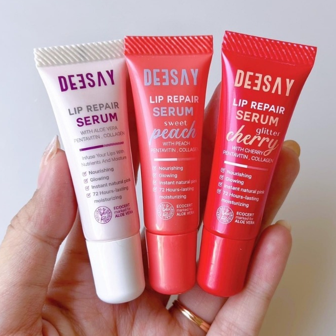 Deesay Lip Repair Serum ลิปรีแพร์ ลิปดีเซ่ย์ เนื้อเซรั่มบำรุงปาก/มีให้เลือก 3สี