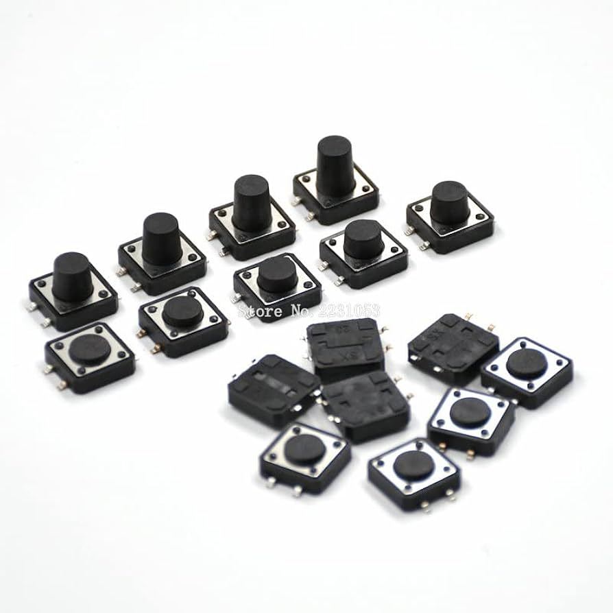 Push Bottom SMD Switch สวิตซ์ 4ขา 12x12x... 5 ชิ้น