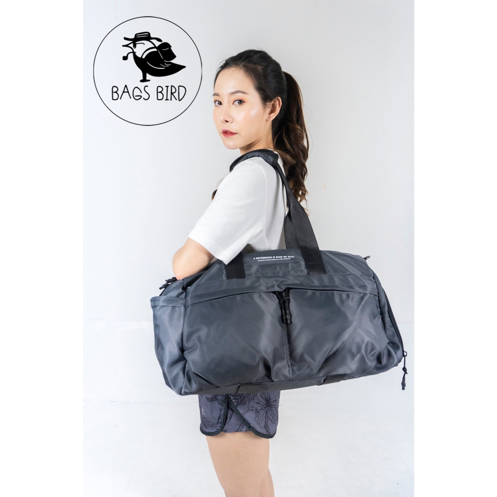 bagsbird รุ่นDM01 จุ25Lกระเป๋าฟิตเนสDuffle ช่องแยกรองเท้า หรือคล้องไหล่ได้ จัดกระเป๋าได้เป็นระเบียบ