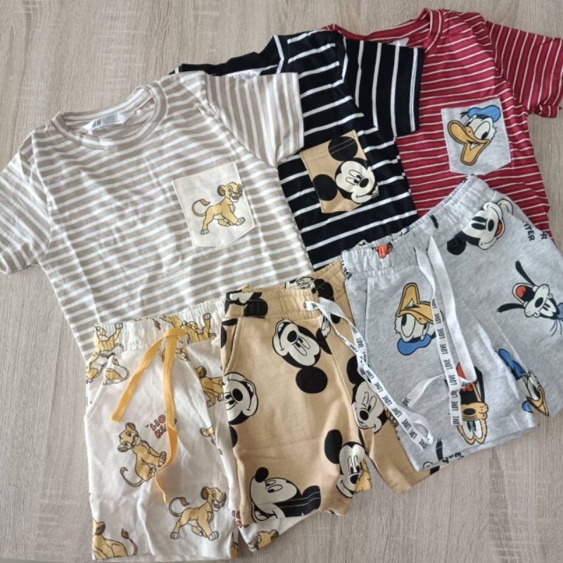 ♥️ชุดเซ็ท เด็กชาย เด็กหญิง  size 2T-8T ผ้าคอตตอนนุ่มใส่สบาย (THM) 🐻