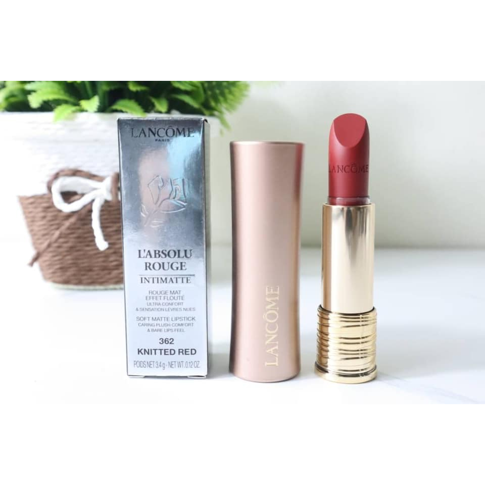 Lancome L'absolu Rouge Intimatte Lipstick สี 362