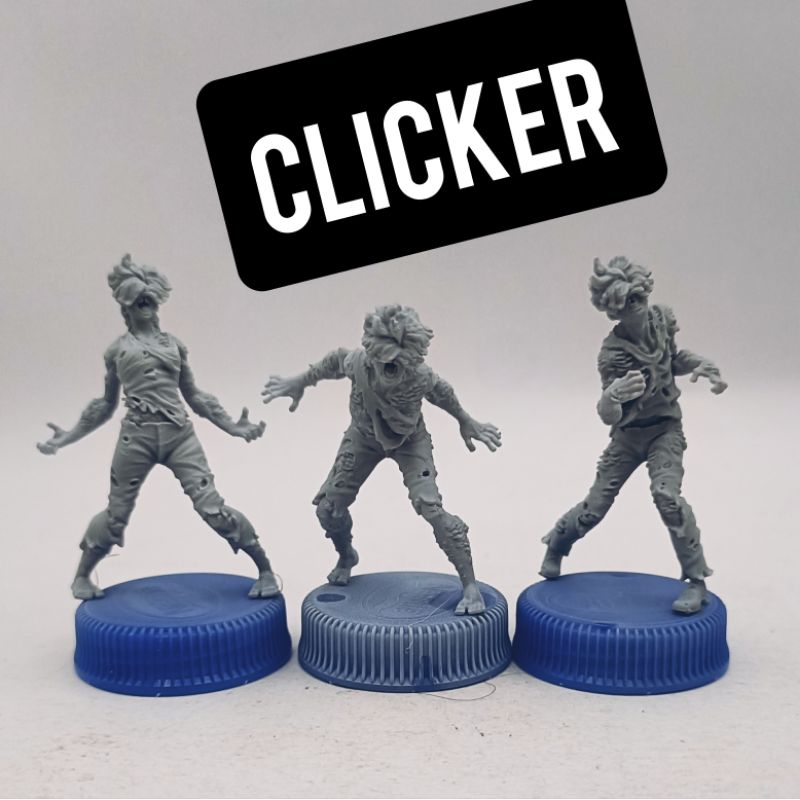 1/35 The last of us clicker model resin ซอมบี้ ชีวะภาพ movie game ps5