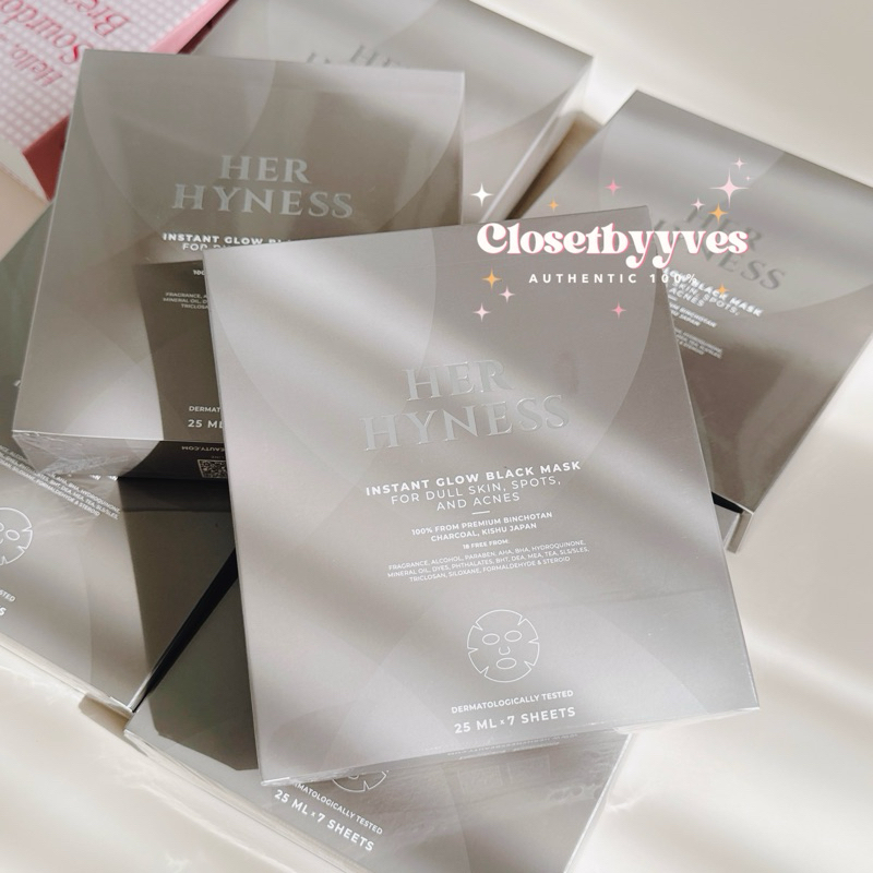 ❤️HER HYNESS Instant Glow Black Mask❤️