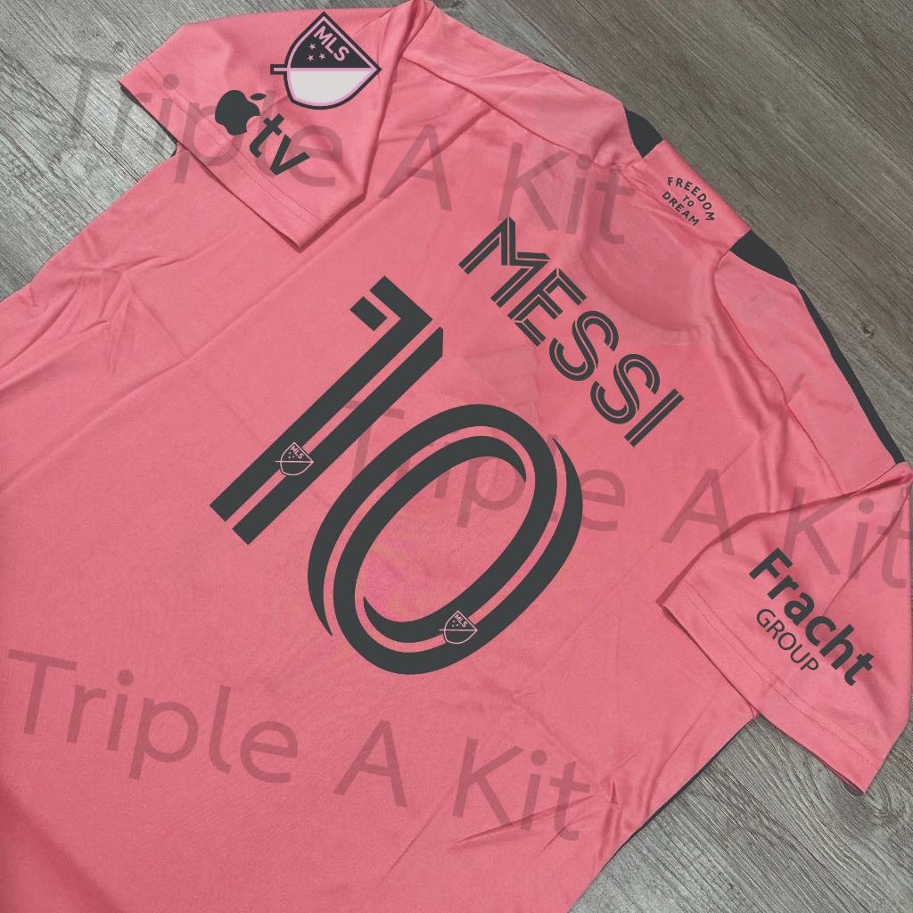 ใหม่!! เสื้อบอล อินเตอร์ไมอามี่ ชุดเหย้า แฟน (Fan) ฤดูกาล 24/25 ฟูลออฟชั่น ลีก