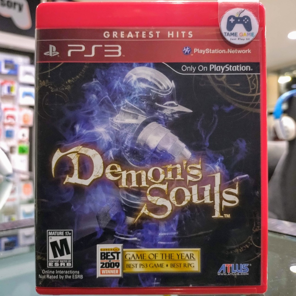 (ภาษาอังกฤษ) มือ2 PS3 Demon's Souls แผ่นPS3 เกมPS3 มือสอง (Demon Souls Demons Souls demon's soul)