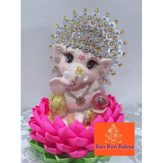 พระพิฆเนศปางเด็กองค์น้องประทานพร โชคลาภ การเงิน