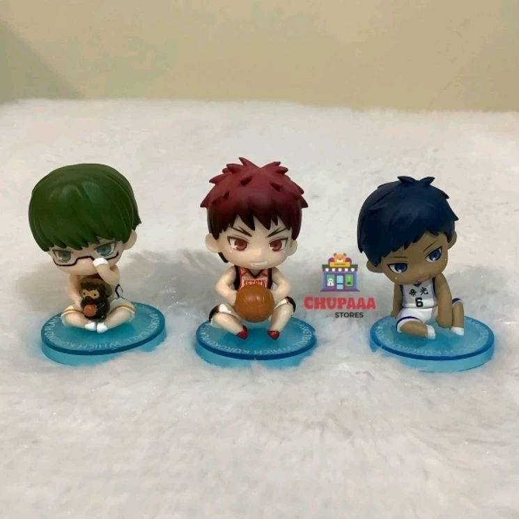 Kuroko no Basket | คุโรโกะ นายจืดพลิกสังเวียนบาส | Gashapon Kuroko's Basketball Suwarasetai Sitting 