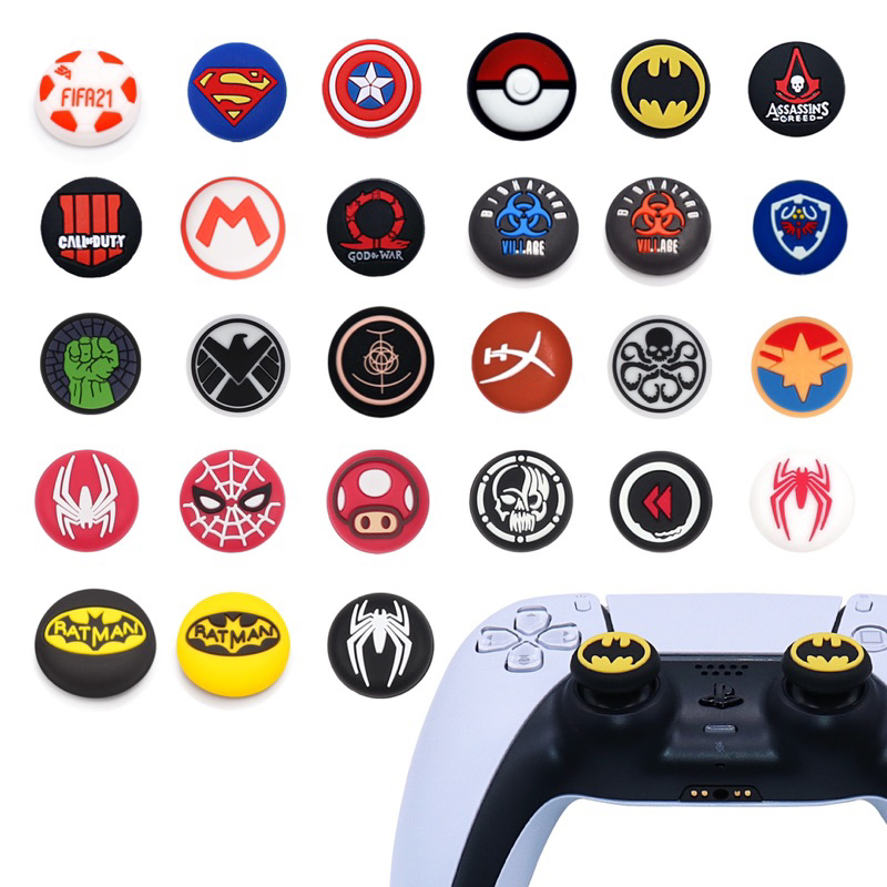 35แบบใหม่ ซิลิโคนครอป analog Joy Pro Controller NSW/PS4/PS5/Xbox