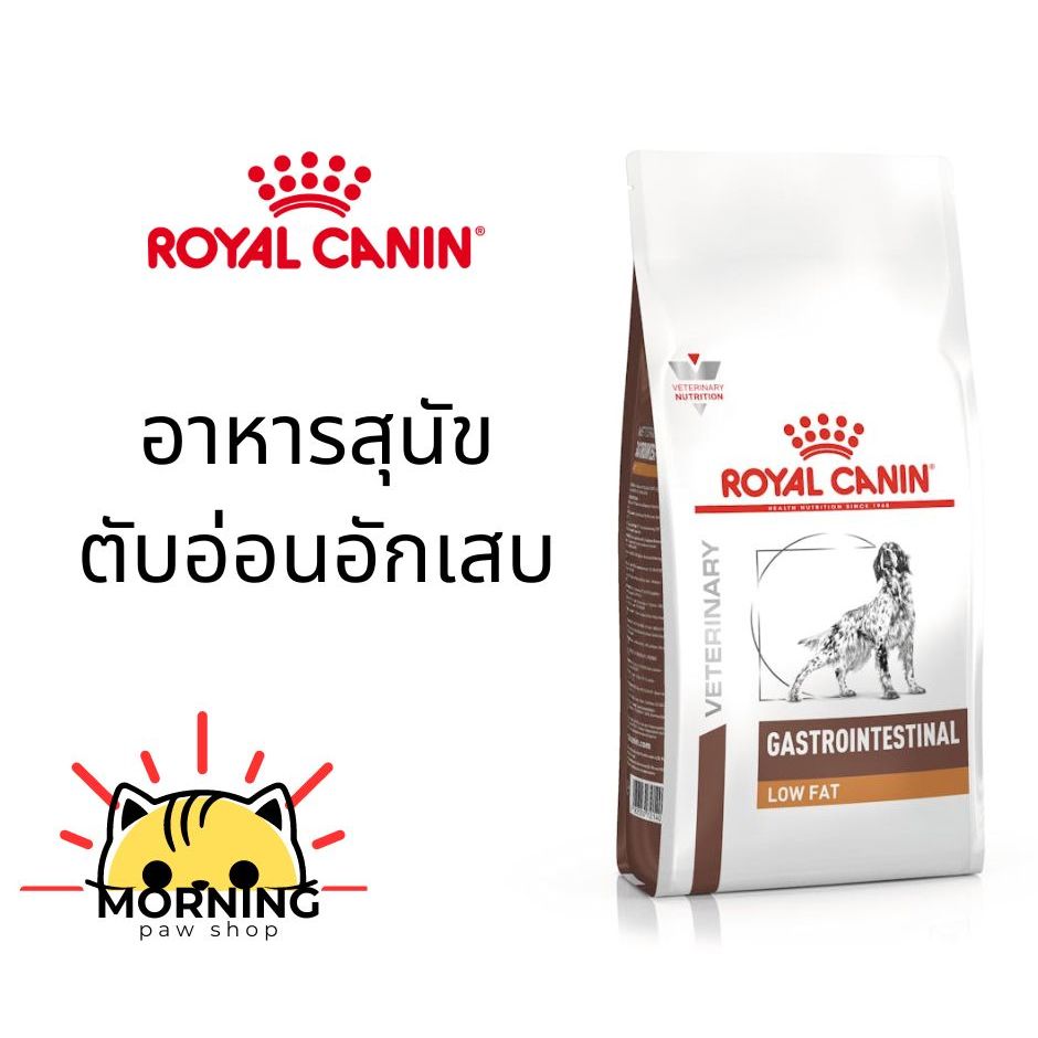 Royal Canin GASTROINTESTINAL LOW FAT 6 kg อาหารสุนัข รักษาโรคตับอ่อนอักเสบ ชนิดเม็ด ขนาด 6 กิโลกรัม 