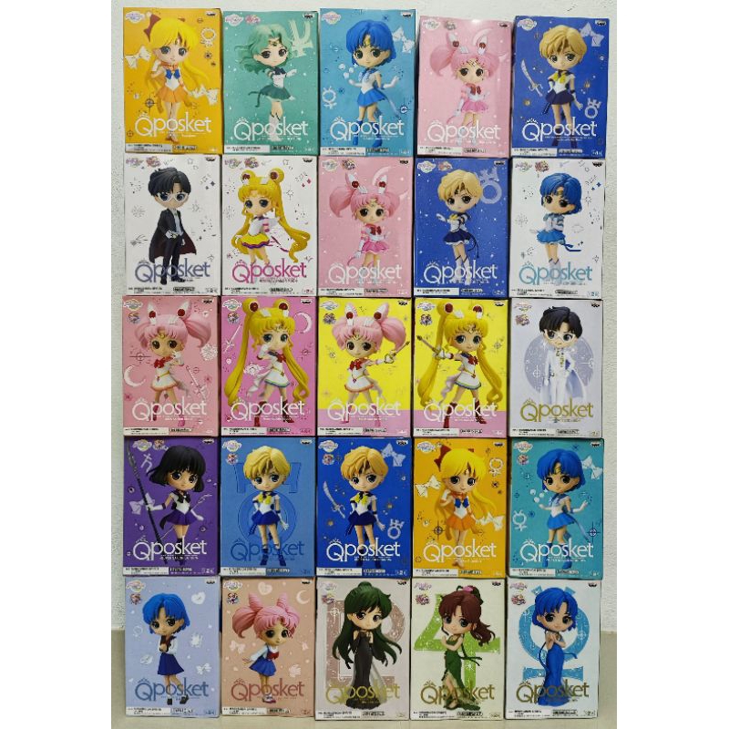 QPosket Sailor Moon Figure,Model,งานกล่อง (JP) พร้อมส่ง ของแท้100%
