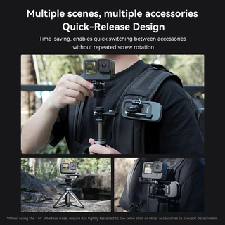 Telesin Magnetic Quick Release Adapter Set ชุดอะแดปเตอร์แม่เหล็ก