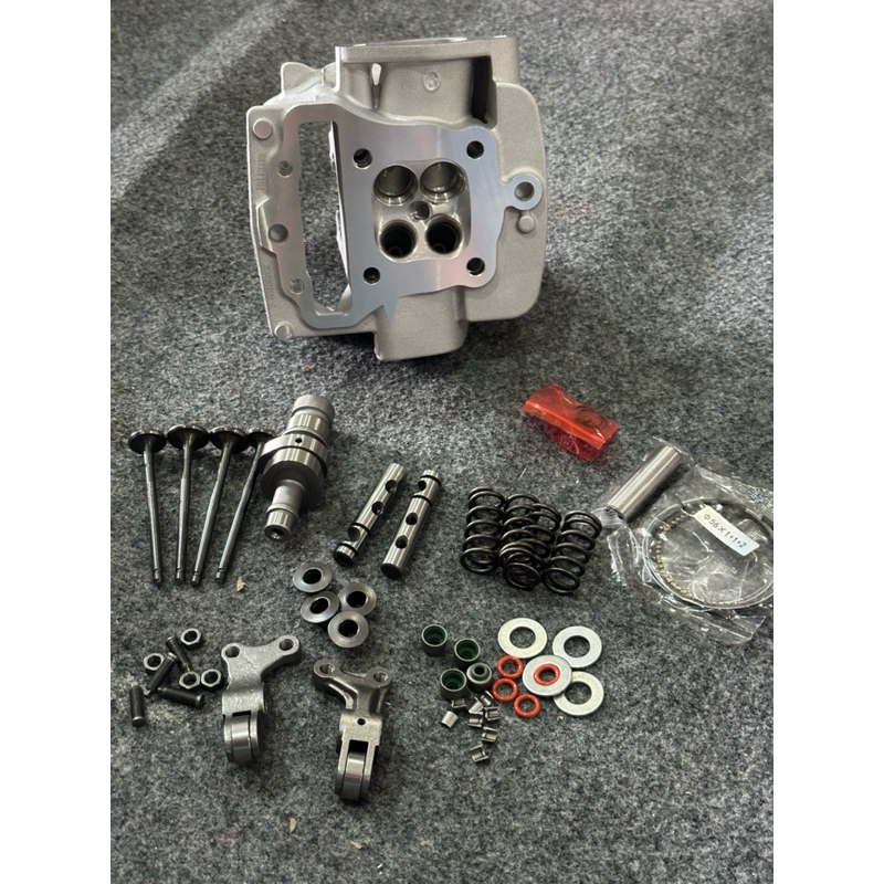 ฝาสูบ4วาว w110i/ดรีม วาว19/17 ลูกเดิม ถึง58  Motorcycle มอเตอร์ไซค์