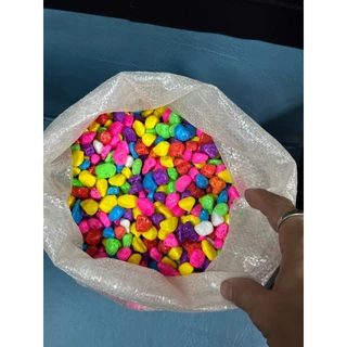 หินรวมสีเรืองแสงใหญ่ ถุง1 กิโลกรัม พร้อมส่ง จัดส่งไว ในไทย