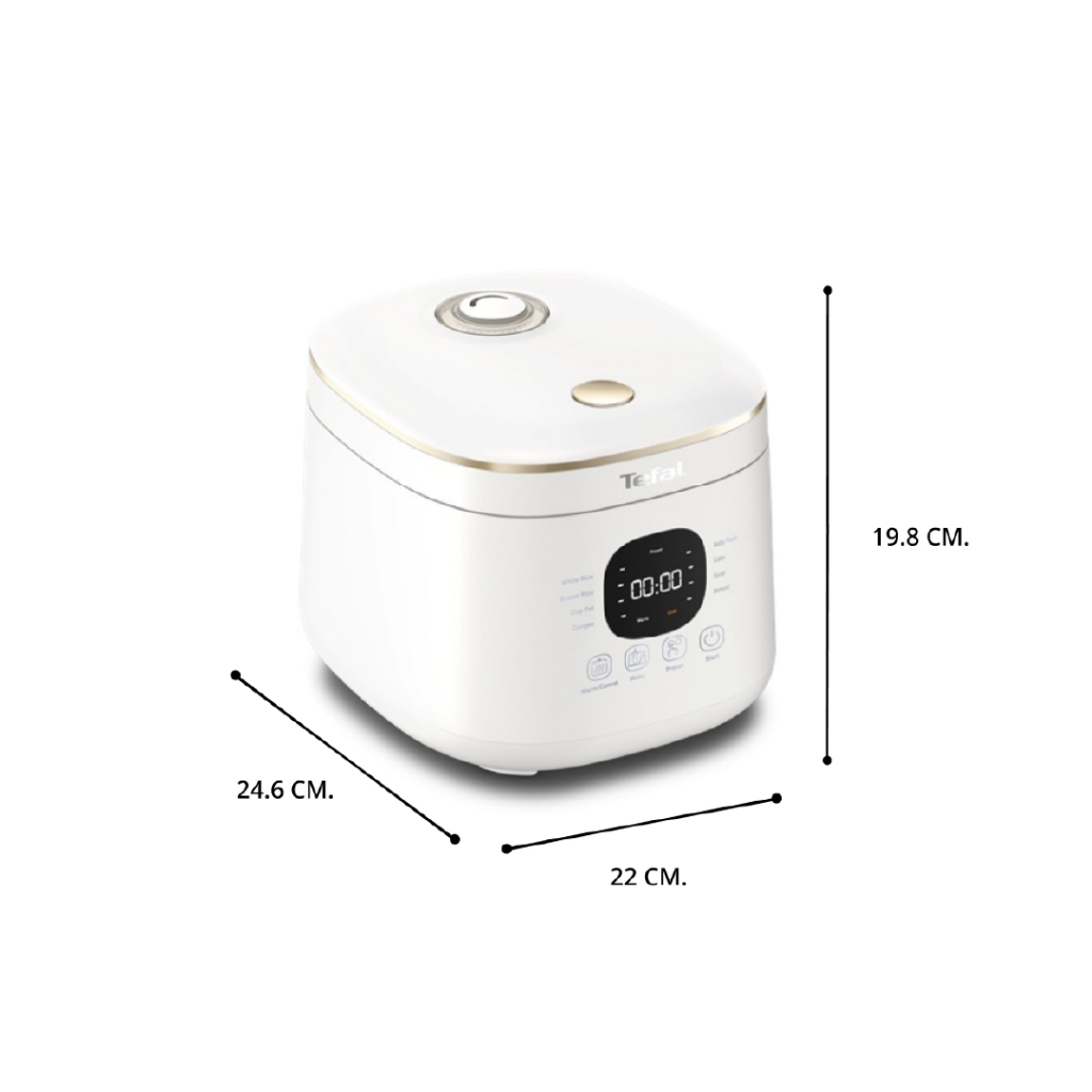 Tefal หม้อหุงข้าว Rice Mate ขนาด 0.7 ลิตร 350 วัตต์ รุ่น RK515166 - รูปที่ 3