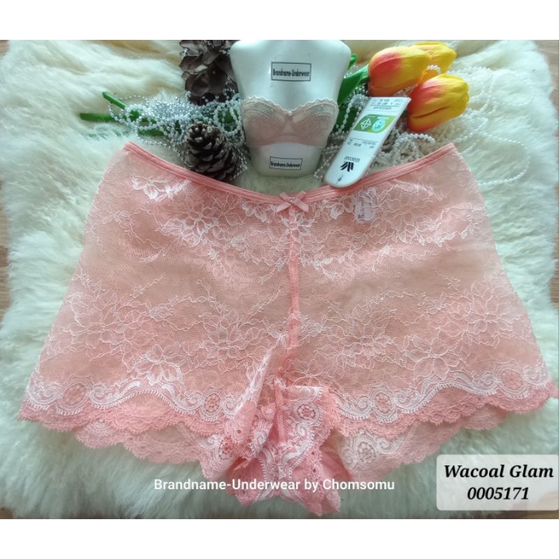 Wacoal glam Size SMLต้นๆ ชุดชั้นในแบรนด์เนม/กางเกงซับใน 0005171