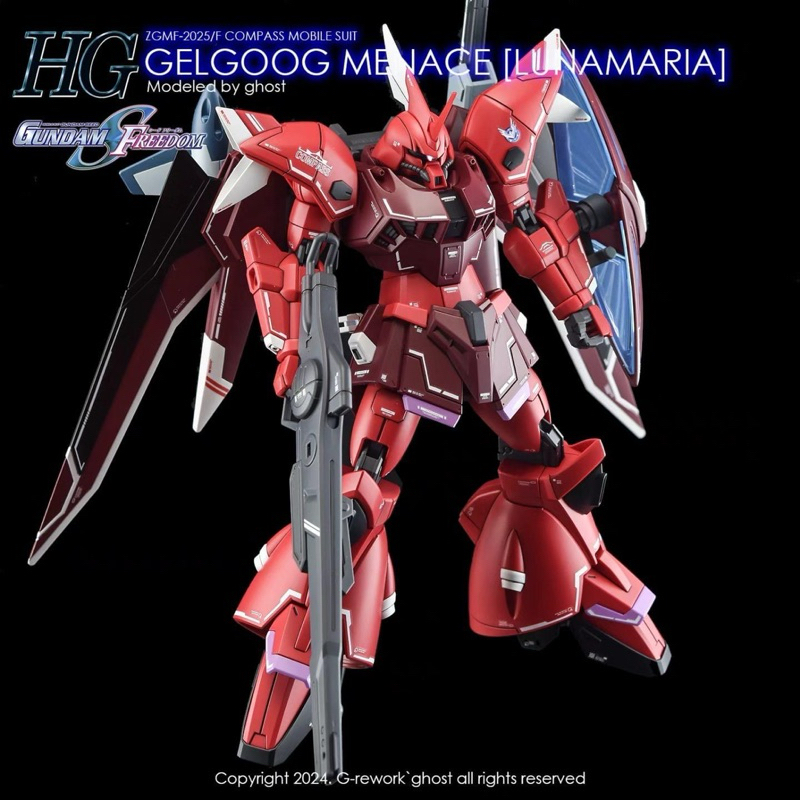 สินค้าพร้อมส่งจาก Water Decal สำหรับ HG 1/144 Gelgoog Meace (G- Rework)