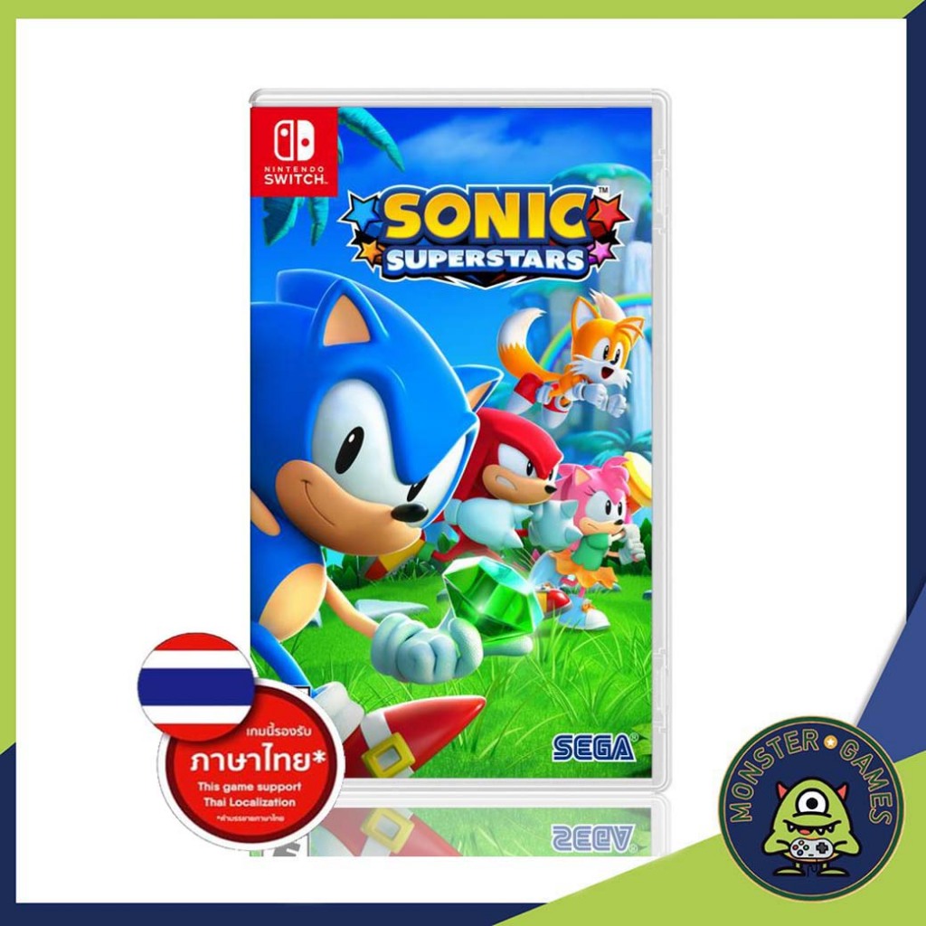 Sonic Superstars Nintendo Switch Game แผ่นแท้มือ1!!!!! (Sonic Super Stars Switch)